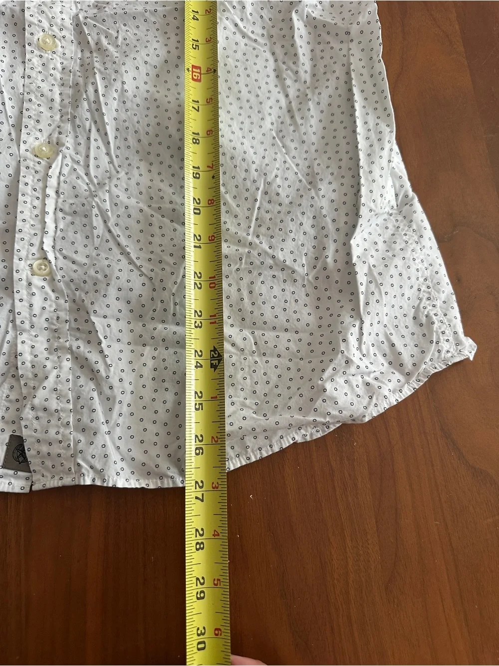 Banana republic dotted button up